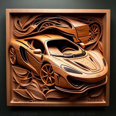 3D модель McLaren MP4 12C (STL)